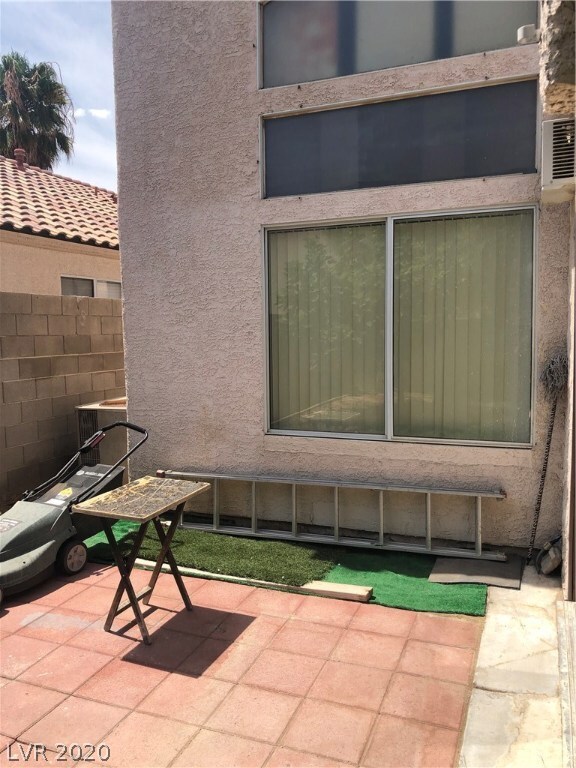 Back patio area
