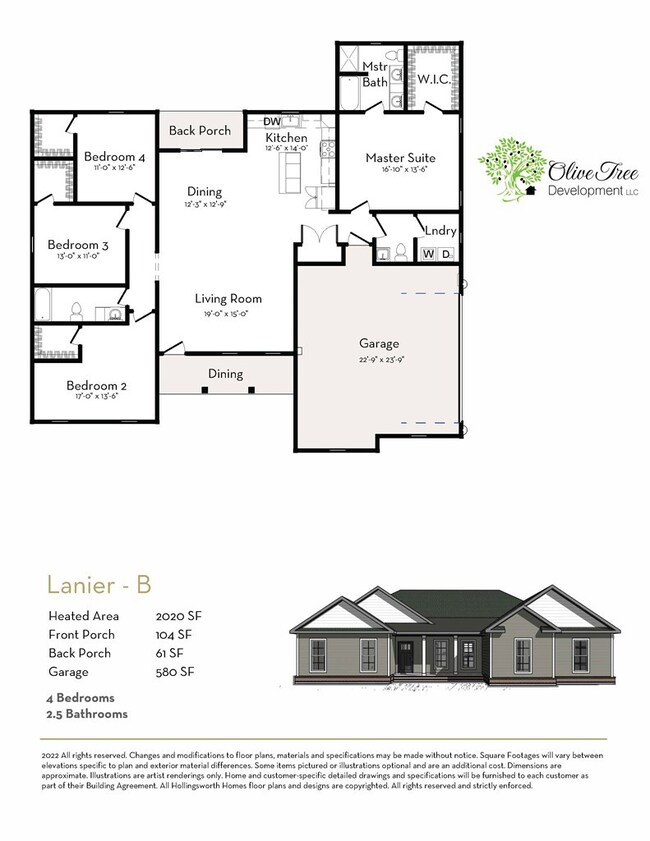 Plan and elevation