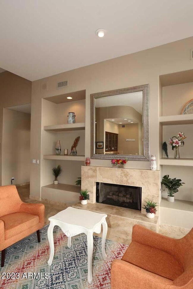 Living Room-Fireplace