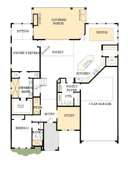 Floorplan – The success of a floorplan is the way you can move through it…You’ll be amazed at how well this home lives…We call it traffic patterns.