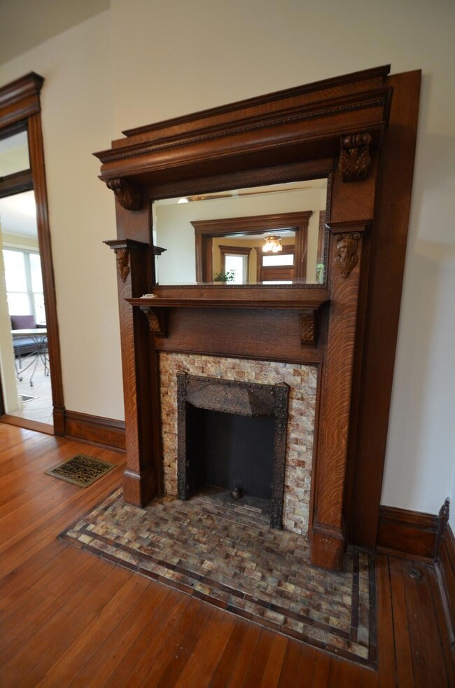 6b Carved Mantel