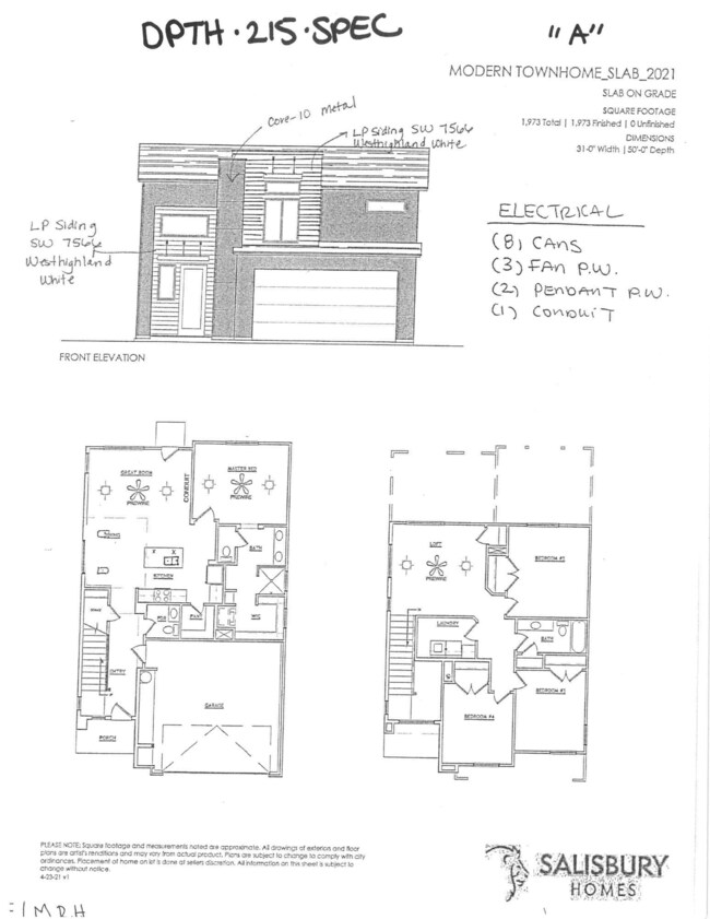 Layout DPTH 215 Spec