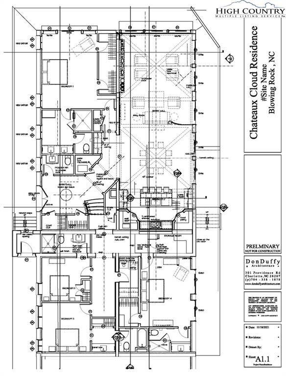 Renovation Floor Plan- 3,320 sq. ft-
4 BR; 4 1/2