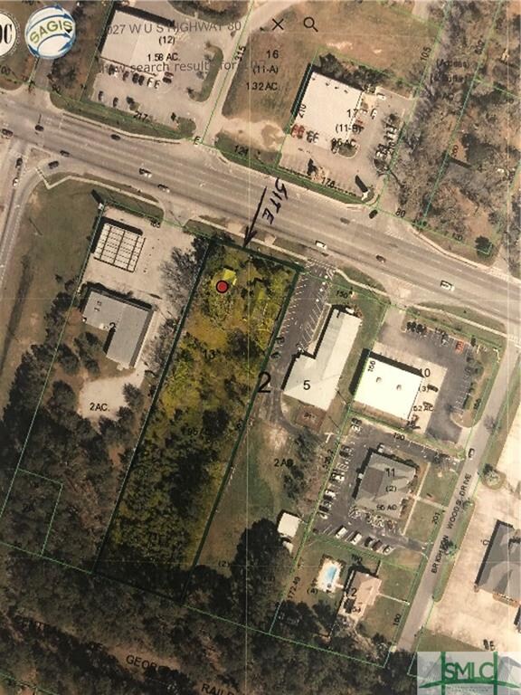 150' FRONTAGE ON U.S. HWY 80 WEST.