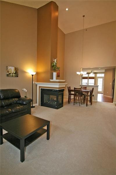 The dining room is open to the kitchen...