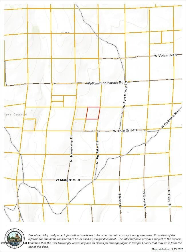 Western financial Lot 61C JWR map