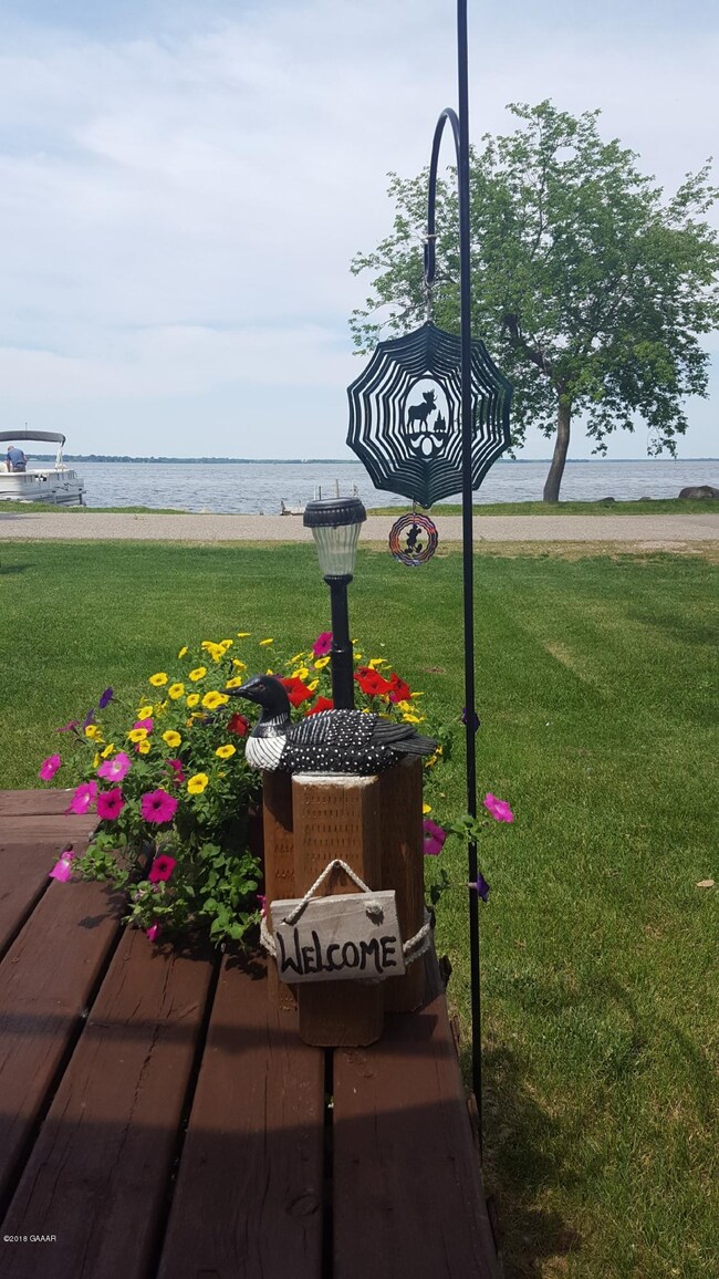 Lake view from deck