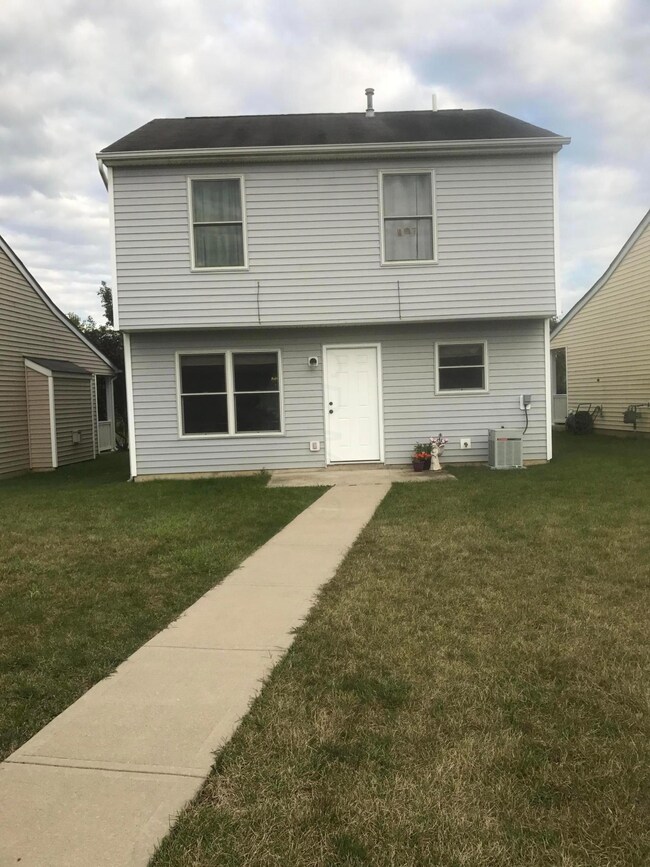 Generous back yard