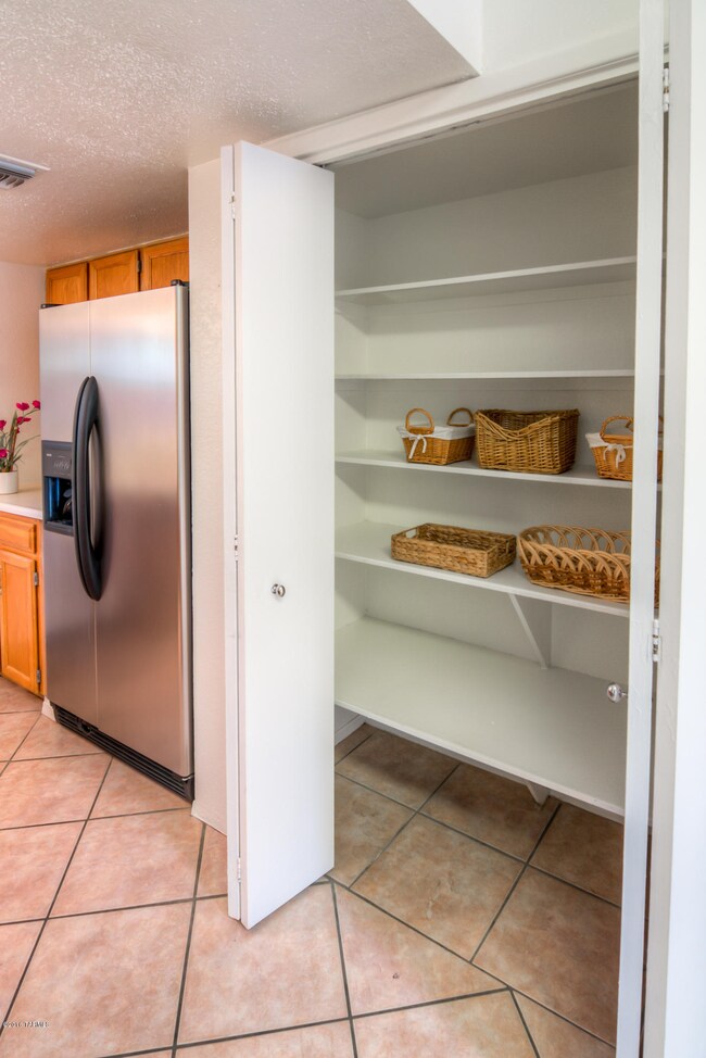 Plenty of room for an organized pantry!