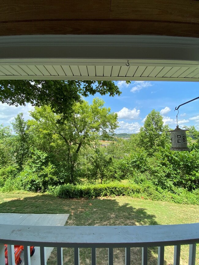 View from front porch