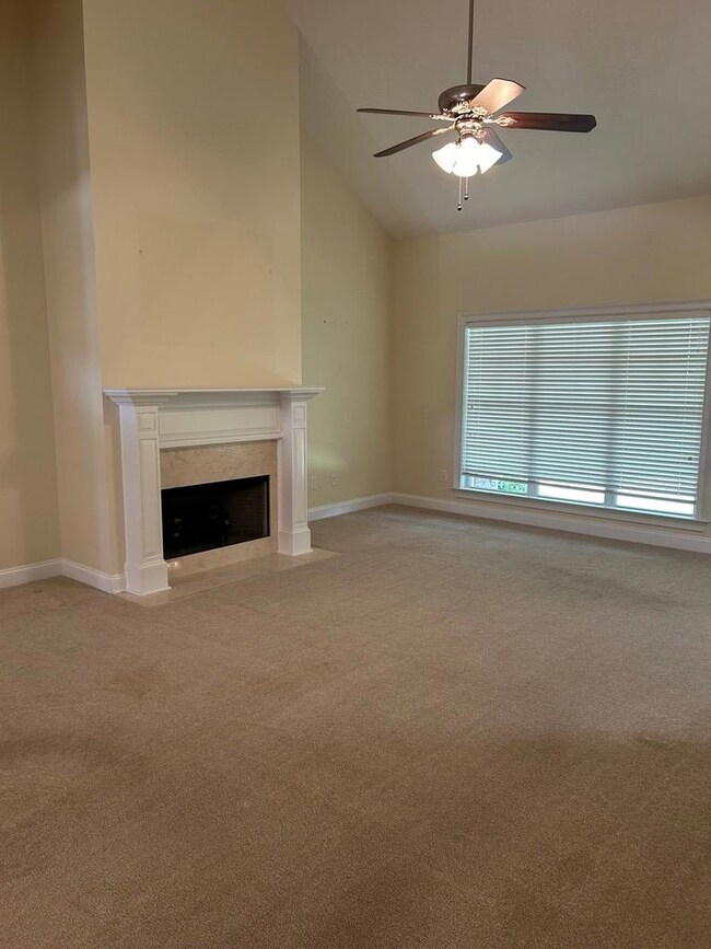 Great room fireplace