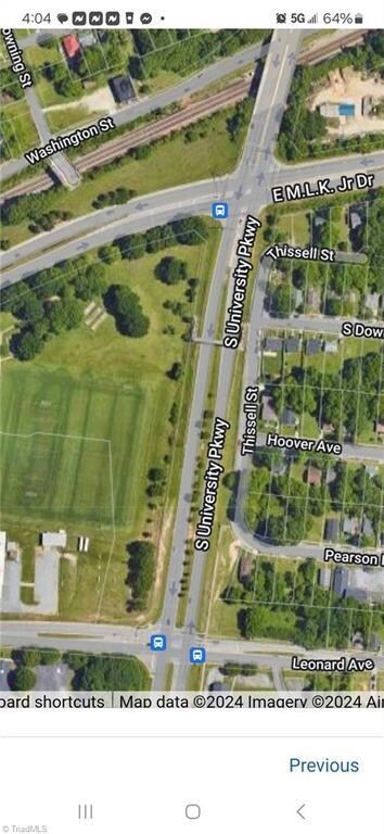 Corner lot on Pearson and Thissell. Right off University on the bus line!