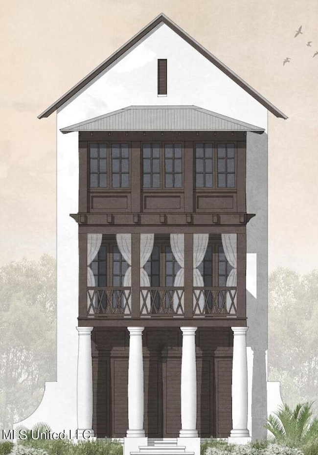 B2E Front Elevation Brown