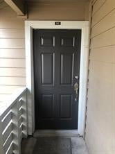 Entrance to property