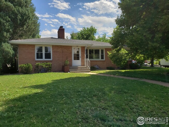 Entrance facing north