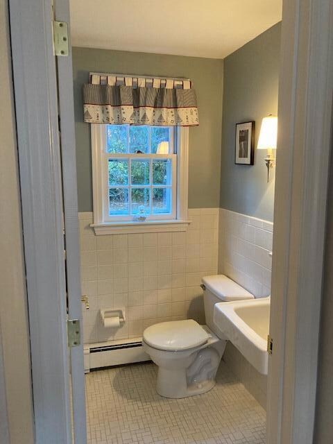 half bath off Kitchen