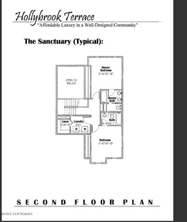 upper level floorplan