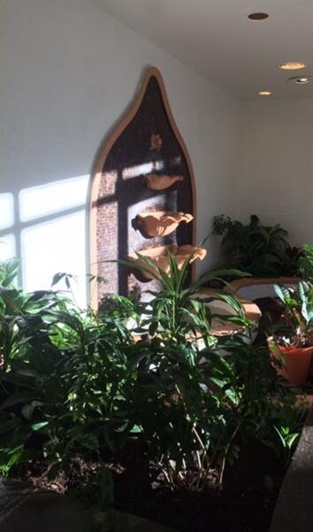 Lobby fountain