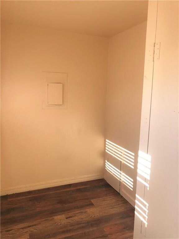 mudroom area at back door, could be used as an off