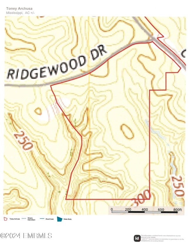 TOPO MAP W