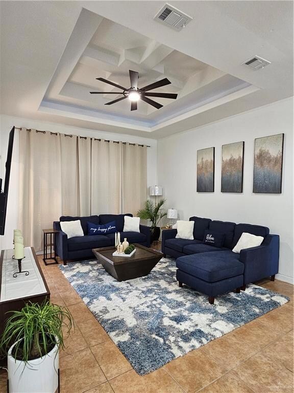 The living room features beautiful custom ceiling's and floor to ceiling curtains that make the area feel open and relaxing. The living room also features a Leviton USB in wall charger outlet, a new Color changing Intergrated LED ceiling fan with light kit and Remote.   