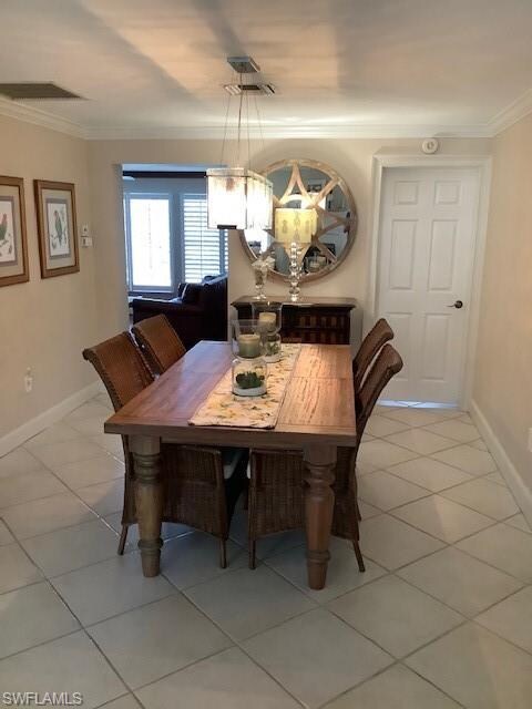 Tile Floors throughout Formal Dining Room