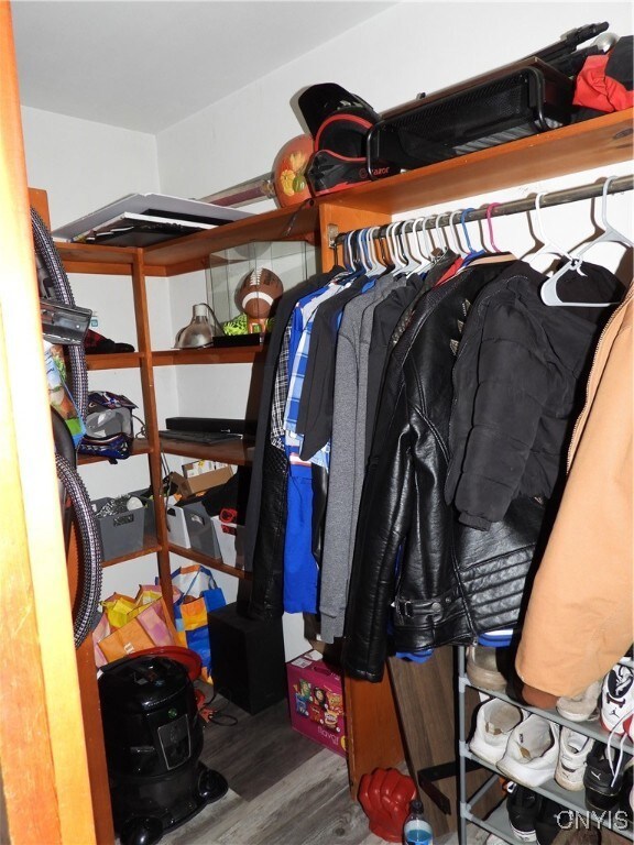Closet in entry way