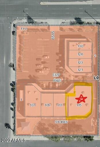 Ste 120 aerial zoning view