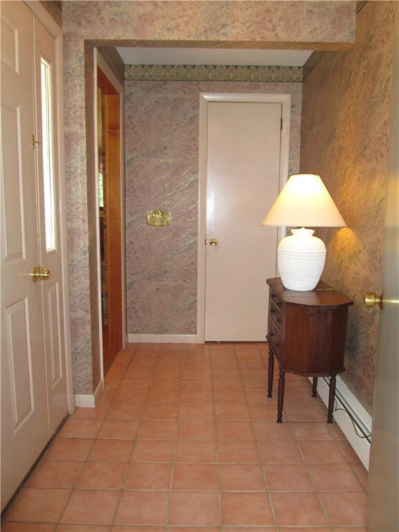 You have the option of entering the home from the