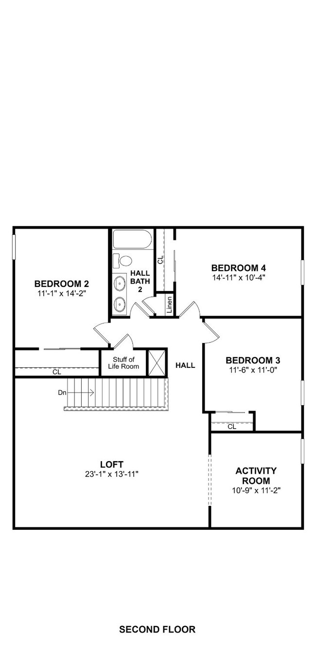 The Zambezi II floor plan by K. Hovnanian® Homes.