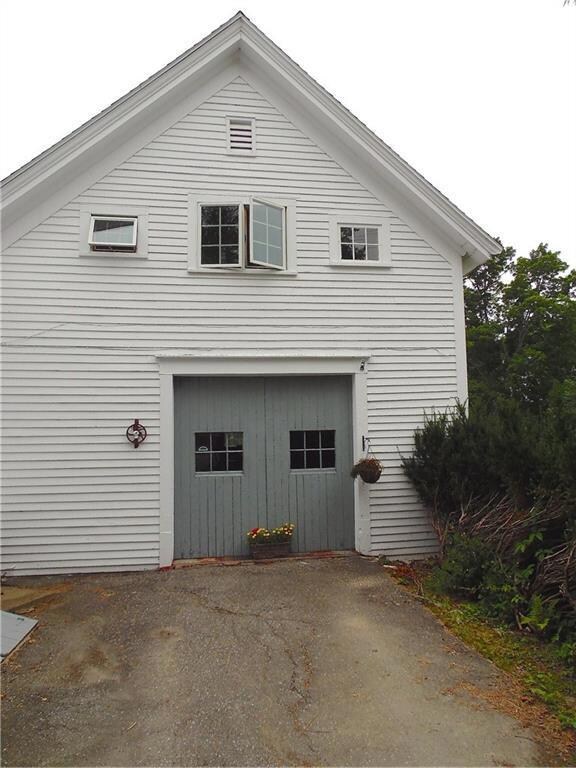 Barn has direct entry into back of...