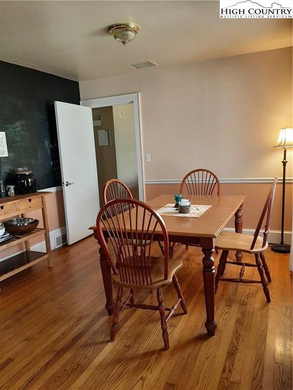 Dining area.