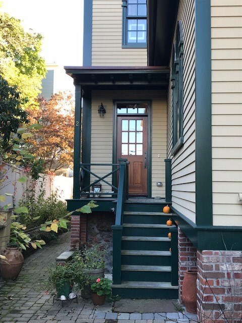 Front entryway.