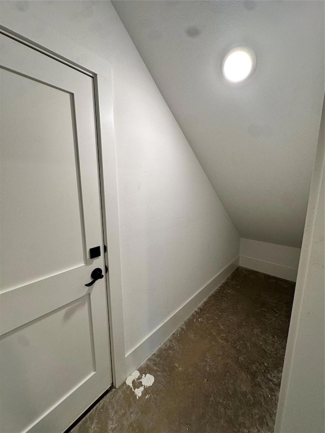 Storage behind kitchen