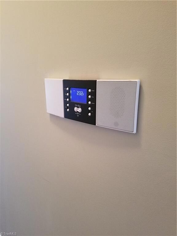 Built in stereo system