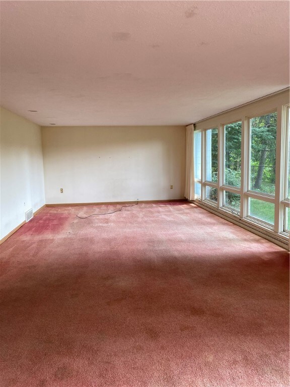 Large Living room Dining room area.