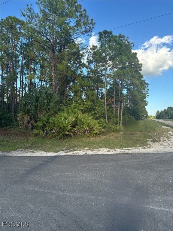 View of asphalt road