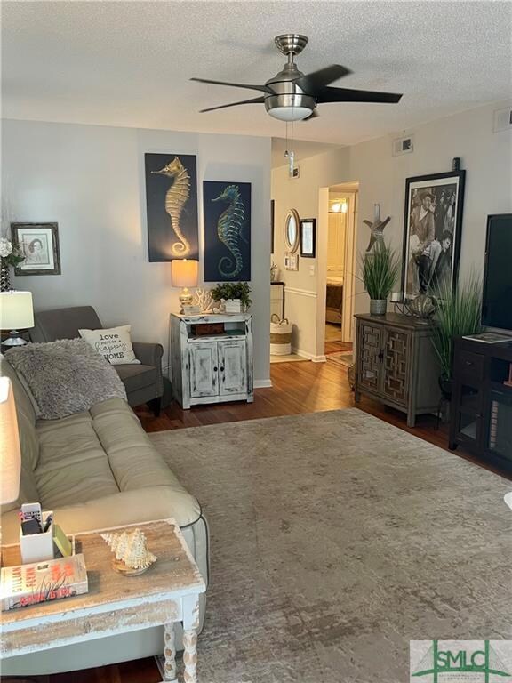 Very spacious family room.
