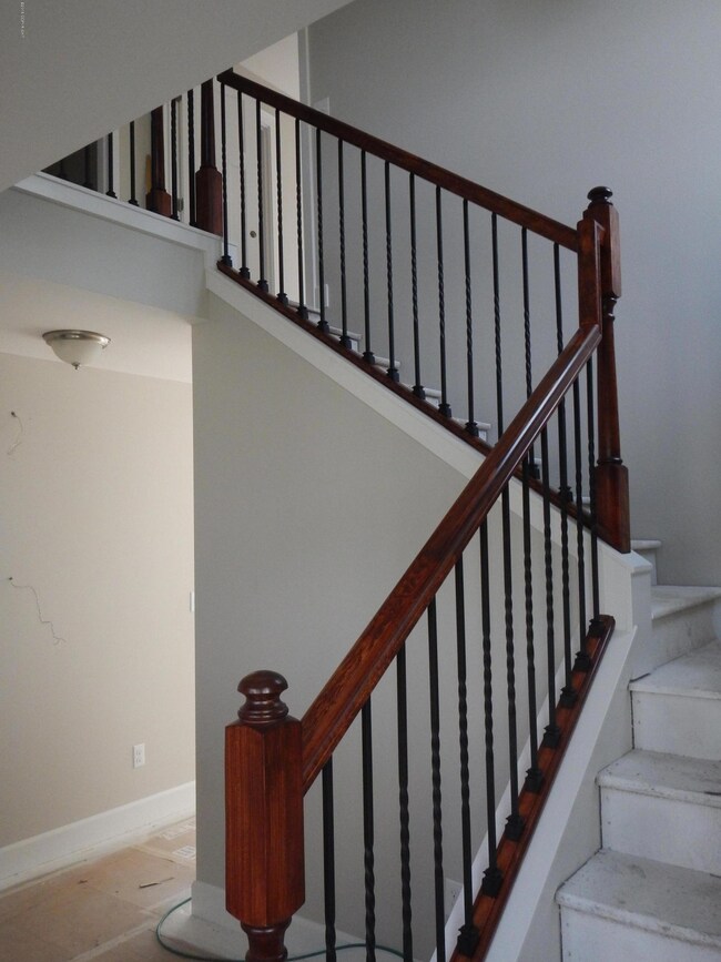 Custom Stained Handrail