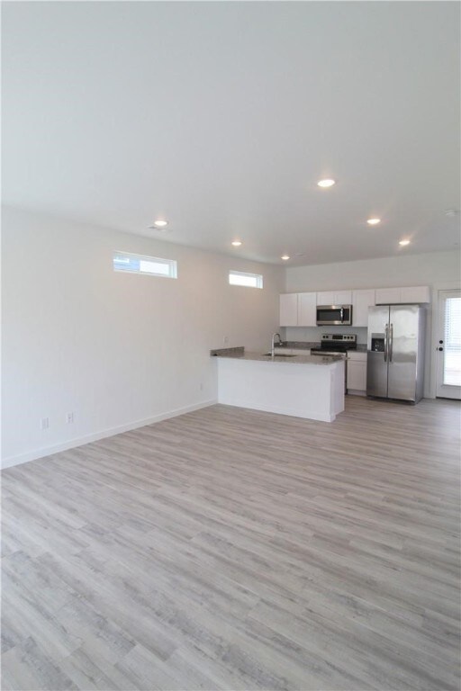 Interior finishes in similar floor plan