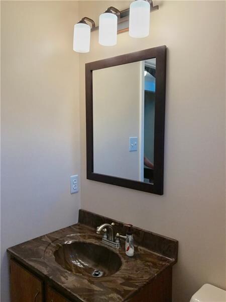 Powder Room on main level.
