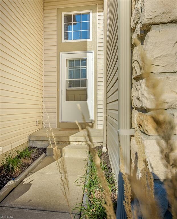 Enjoy a private entrance to your townhome.