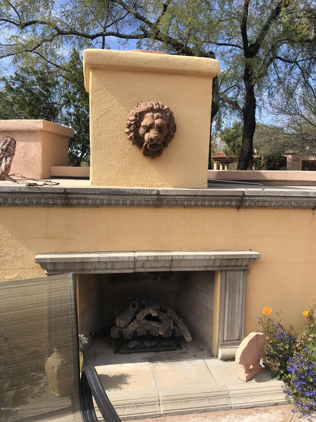 Outdoor Fireplace