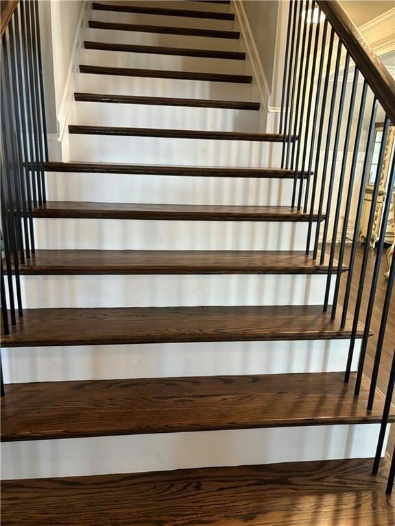 View of stairs