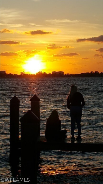 Sunset at the Cape Coral Yacht Club