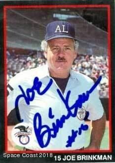 Joe Brinkman Trading Card