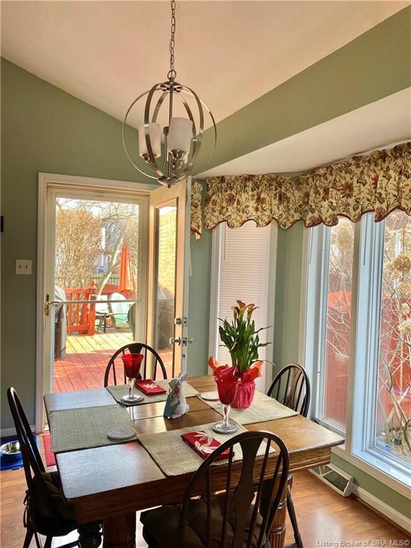 Dining to Back Yard