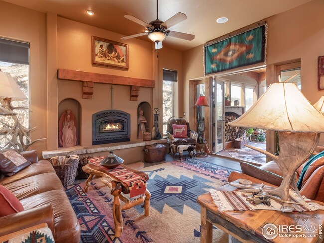 Wood-burning insert recirculates heat into attached garage