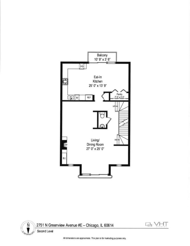 2751 N Greenview Ave unit E, Chicago, IL 60614 - photo 3