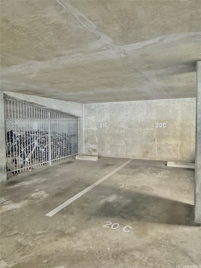covered gated parking garage (Enhanced)